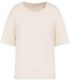 NS328 Native Spirit Ladies Terry Towel T-Shirt Ivory colour image